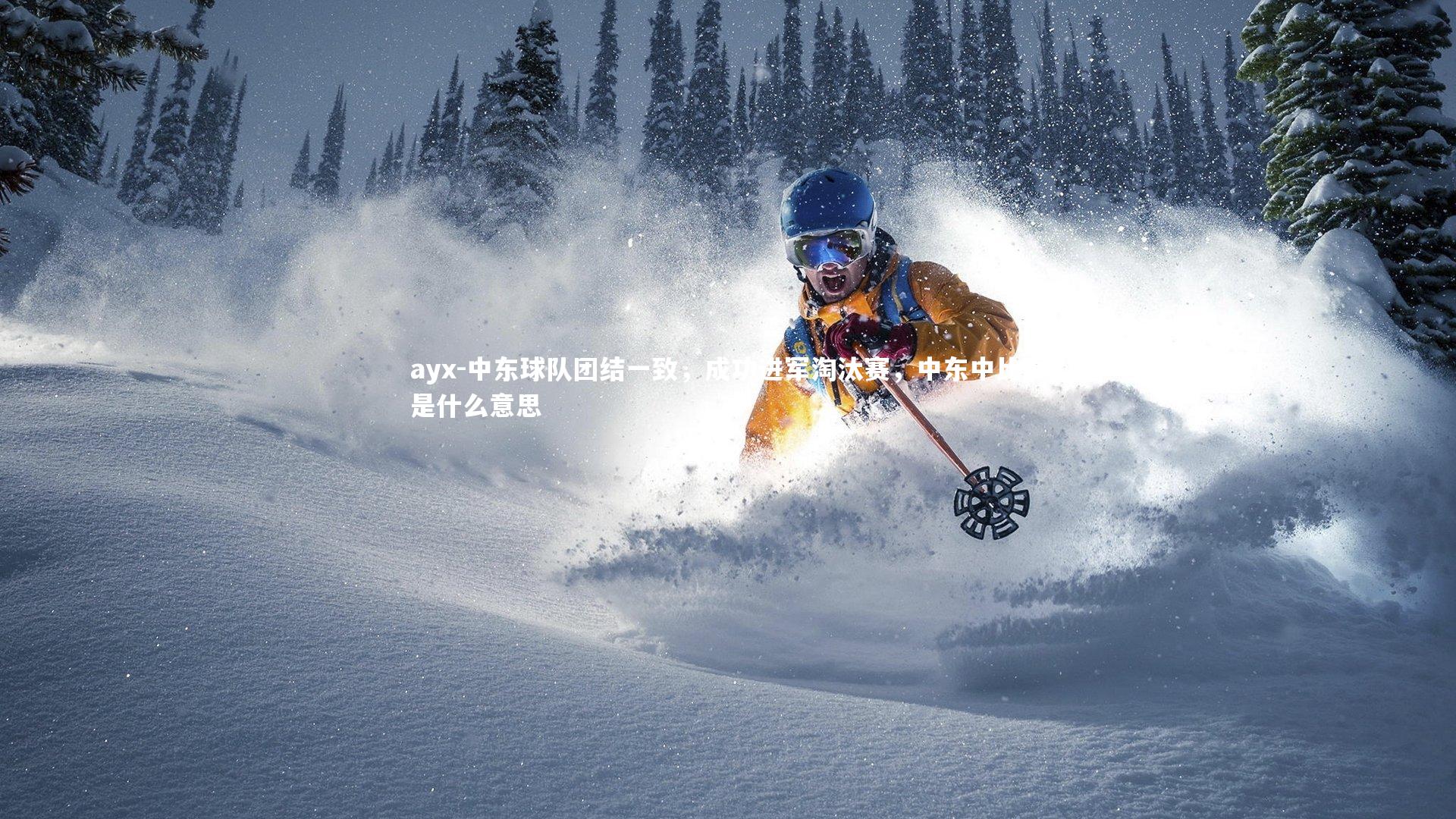 中东球队团结一致，成功进军淘汰赛，中东中比赛是什么意思